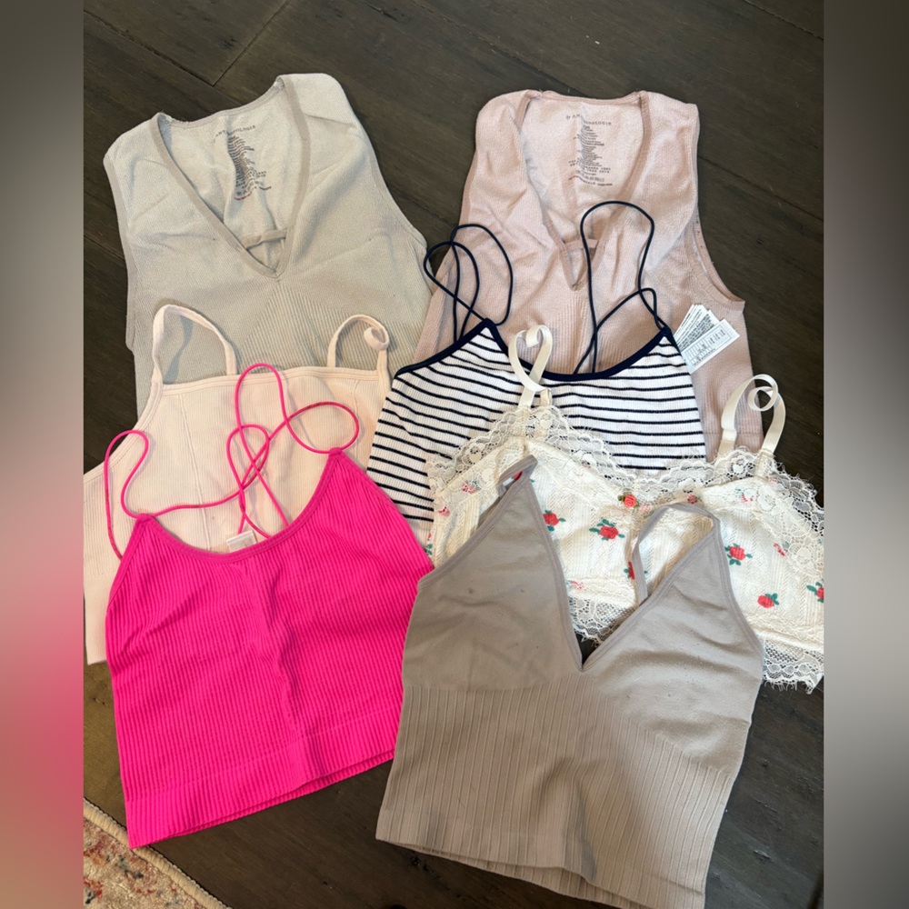 Bralette Bundle - Anthropologie, Forever 21, Fabletics and Dolls Kill